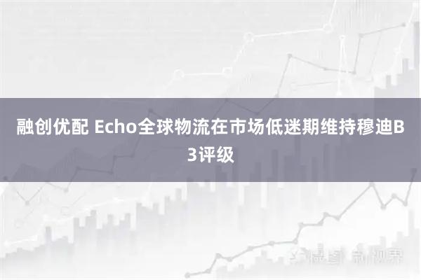 融创优配 Echo全球物流在市场低迷期维持穆迪B3评级
